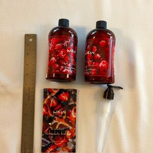 wen Winter Red Current  Cleansing hair Conditioner two 16 oz with pump and bonus